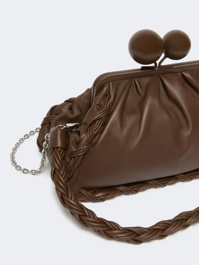 Sac Pasticcino moyen en cuir nappa, marron Sac Pasticcino moyen en cuir nappa, marron