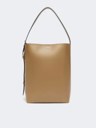 Sac seau en cuir Archetipo moyen, couleur boue Sac seau en cuir Archetipo moyen, couleur boue