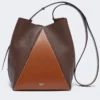 Sac seau moyen, couleur cacao Sac seau moyen, couleur cacao