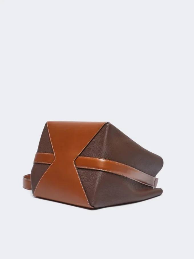 Sac seau moyen, couleur cacao Sac seau moyen, couleur cacao