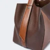 Sac seau moyen, couleur cacao Sac seau moyen, couleur cacao