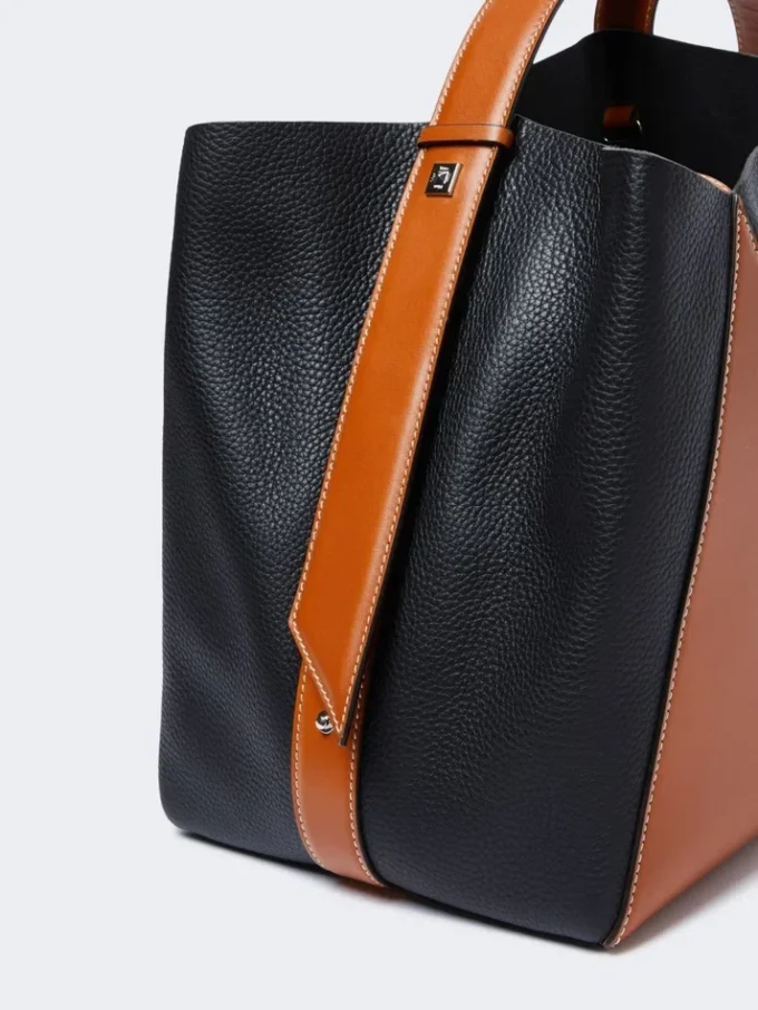 Sac seau moyen, couleur rouille