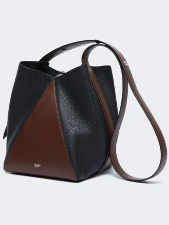 Sac seau moyen, marron noisette