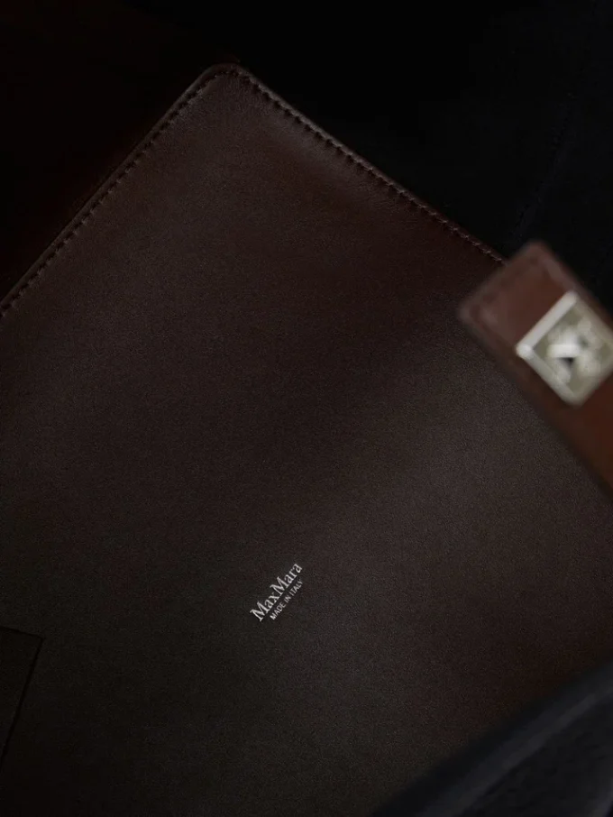 Sac seau moyen, marron noisette