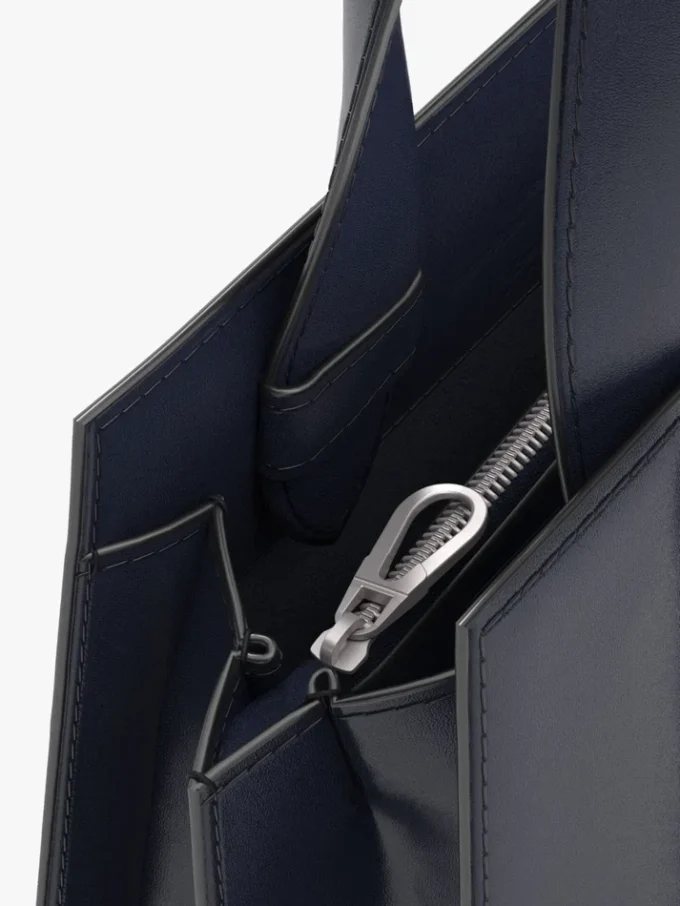 Sac Whitney 3 de Max Mara – Micro, bleu nuit Sac Whitney 3 de Max Mara – Micro, bleu nuit