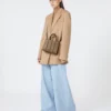 Sac Whitney 3 de Max Mara – micro, camel