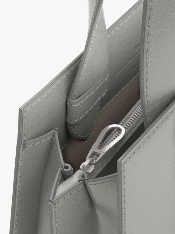 Sac Whitney 3 de Max Mara – micro, gris clair Sac Whitney 3 de Max Mara – micro, gris clair