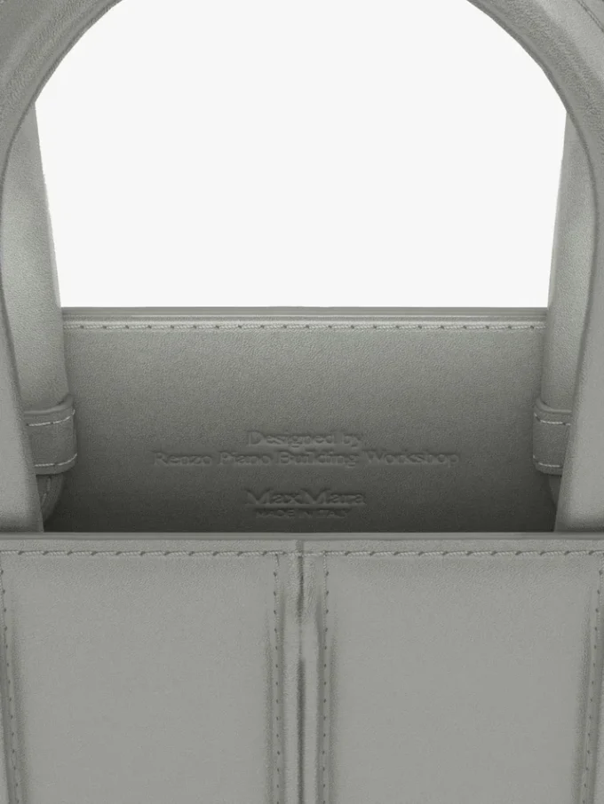 Sac Whitney 3 de Max Mara – micro, gris clair Sac Whitney 3 de Max Mara – micro, gris clair