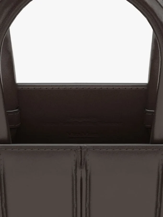 Sac Whitney 3 de Max Mara – micro, marron foncé Sac Whitney 3 de Max Mara – micro, marron foncé