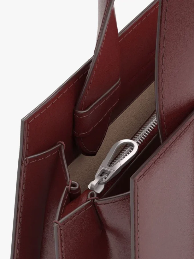 Sac Whitney 3 de Max Mara – micro, rouge Sac Whitney 3 de Max Mara – micro, rouge