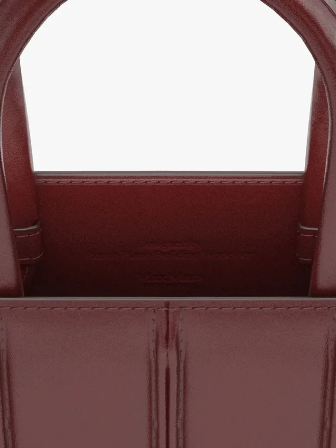 Sac Whitney 3 de Max Mara – micro, rouge Sac Whitney 3 de Max Mara – micro, rouge