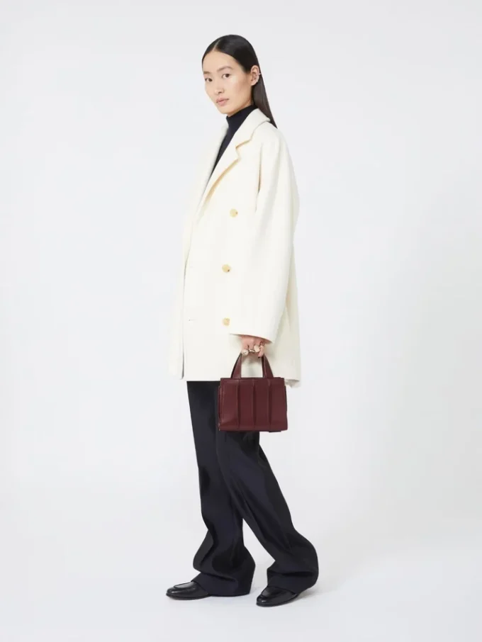Sac Whitney 3 de Max Mara – micro, rouge Sac Whitney 3 de Max Mara – micro, rouge
