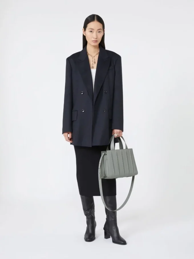 Sac Whitney 5 de Max Mara – moyen, gris clair