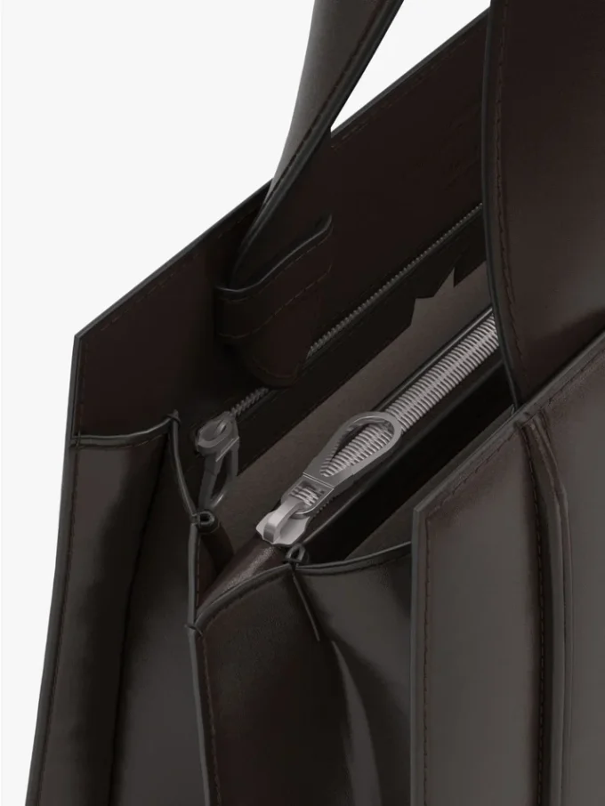 Sac Whitney 5 de Max Mara – moyen, marron foncé Sac Whitney 5 de Max Mara – moyen, marron foncé