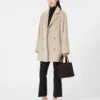 Sac Whitney 5 de Max Mara – moyen, marron foncé Sac Whitney 5 de Max Mara – moyen, marron foncé