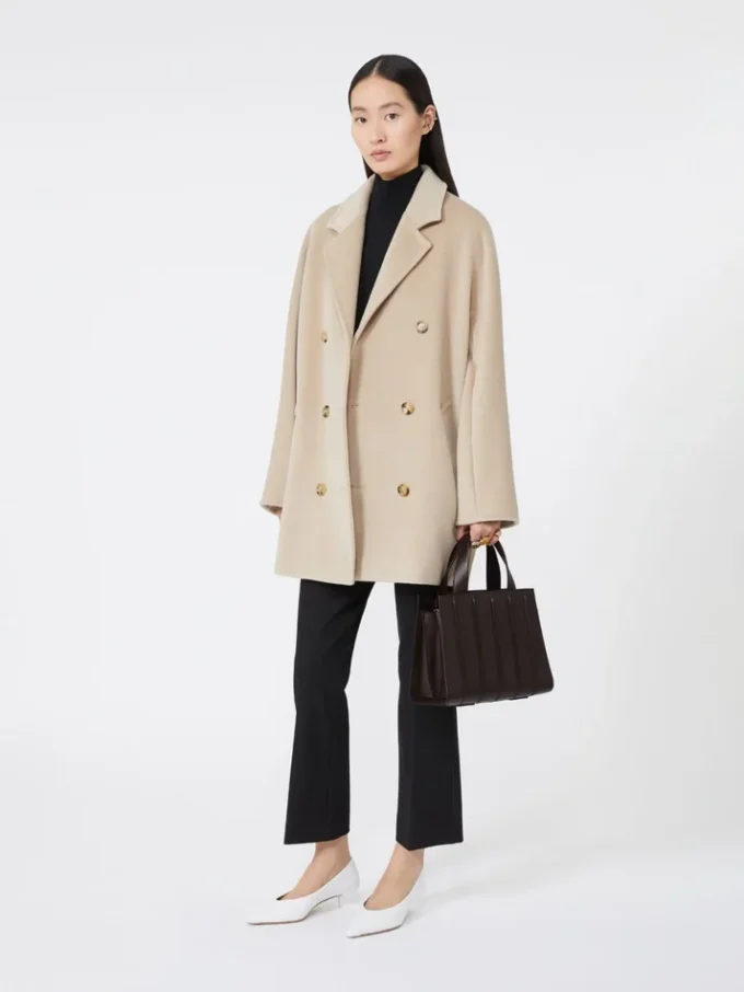 Sac Whitney 5 de Max Mara – moyen, marron foncé Sac Whitney 5 de Max Mara – moyen, marron foncé
