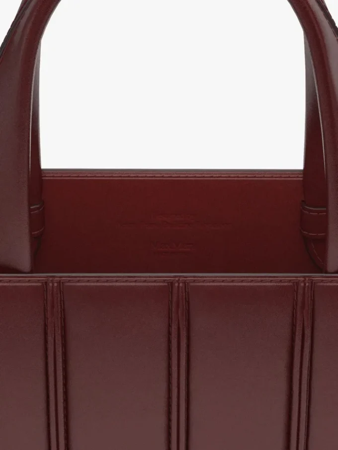 Sac Whitney 5 de Max Mara – moyen, rouge