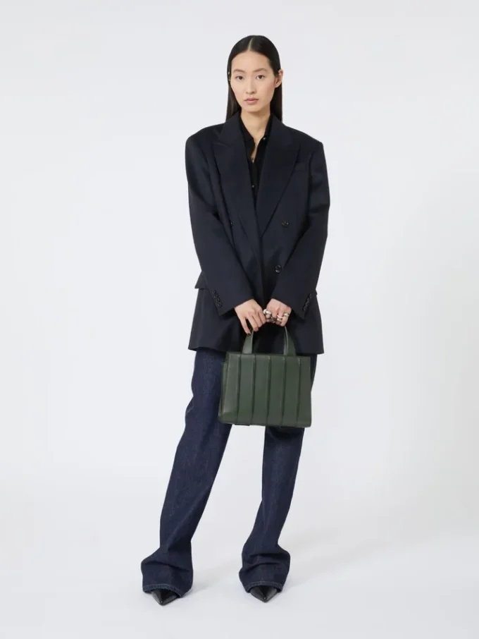 Sac Whitney 5 de Max Mara – moyen, vert olive Sac Whitney 5 de Max Mara – moyen, vert olive