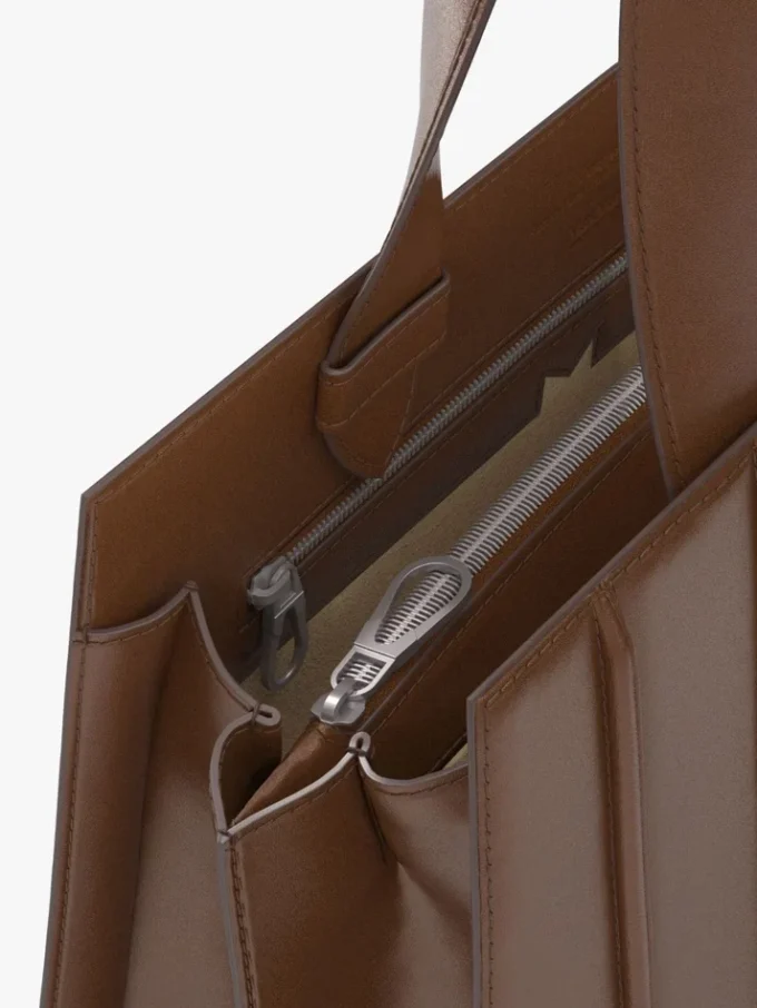 Sac Whitney 6 de Max Mara – moyen, brun ambré Sac Whitney 6 de Max Mara – moyen, brun ambré