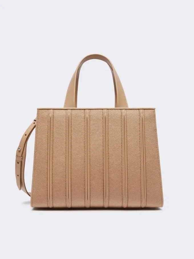 Sac Whitney 6 de Max Mara – moyen, marron noisette Sac Whitney 6 de Max Mara – moyen, marron noisette