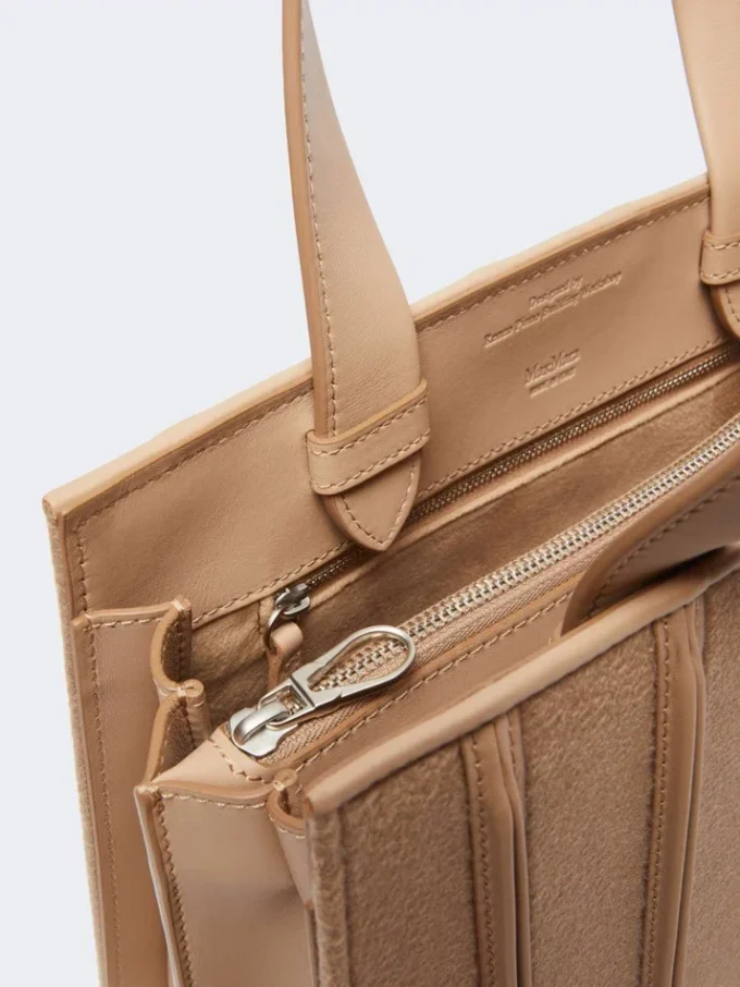 Sac Whitney 6 de Max Mara – moyen, marron noisette Sac Whitney 6 de Max Mara – moyen, marron noisette