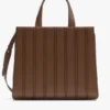 Sac Whitney 7 de Max Mara – grand format, brun ambré