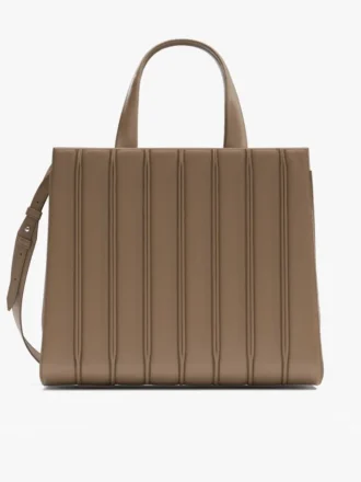 Sac Whitney 7 de Max Mara – grand format, couleur camel