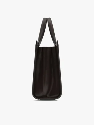 Sac Whitney de Max Mara 7 – grand format, marron foncé