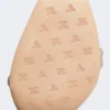 Sandales en satin et cristaux, couleur nude