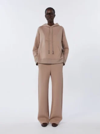 Pantalon ample en jersey, rose Pantalon ample en jersey, rose