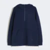 Sweat-shirt long en jersey scuba, bleu marine Sweat-shirt long en jersey scuba, bleu marine