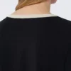 T-shirt basique en jersey, noir T-shirt basique en jersey, noir