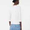 T-shirt en coton stretch, blanc
