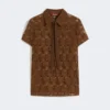 T-shirt en dentelle, chocolat T-shirt en dentelle, chocolat