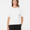 T-shirt en jersey de coton, blanc