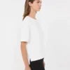 T-shirt en jersey de coton, blanc