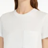 T-shirt en jersey de coton, blanc optique T-shirt en jersey de coton, blanc optique