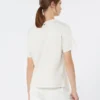 T-shirt en jersey de coton, écru