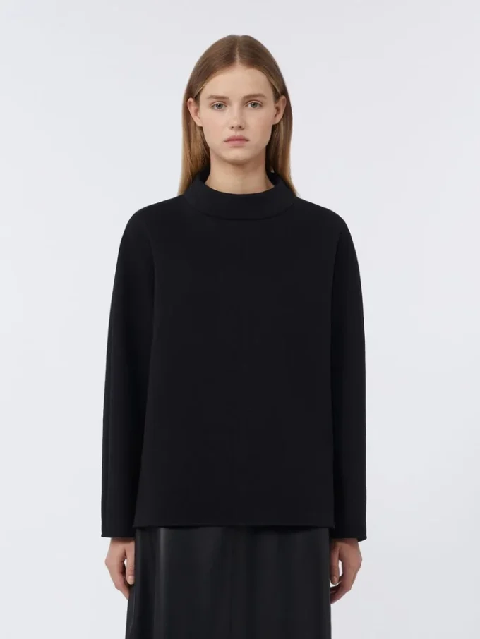 T-shirt en jersey scuba, noir T-shirt en jersey scuba, noir