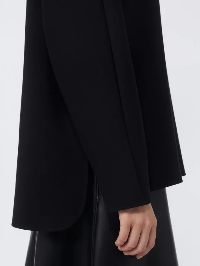 T-shirt en jersey scuba, noir T-shirt en jersey scuba, noir