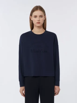 T-shirt oversize en jersey, bleu outremer