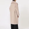 Teddy Bear Icon Coat en alpaga et laine, beige