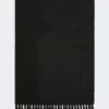 Étole camel avec logo, noire Étole camel avec logo, noire