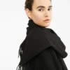Étole camel avec logo, noire Étole camel avec logo, noire