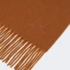 Étole en cachemire avec logo, couleur tabac Étole en cachemire avec logo, couleur tabac