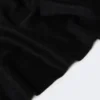 Étole en cachemire avec logo, noire Étole en cachemire avec logo, noire