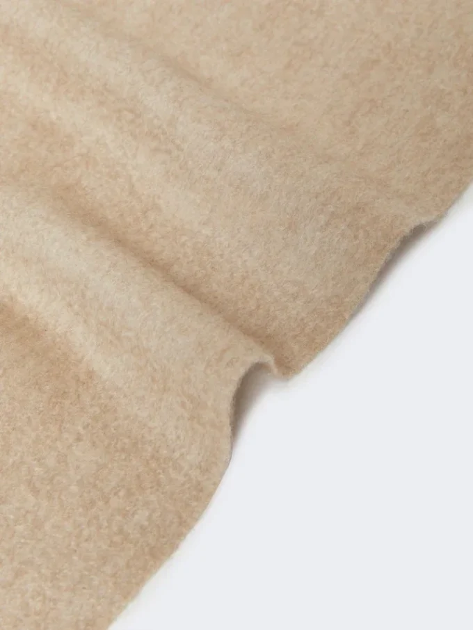 Étole en cachemire brodée d’un monogramme, beige Étole en cachemire brodée d’un monogramme, beige