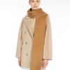 Étole en cachemire brodée d’un monogramme, beige Étole en cachemire brodée d’un monogramme, beige