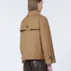 Trench-coat court en sergé déperlant, marron Trench-coat court en sergé déperlant, marron