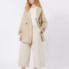 Trench-coat court en toile déperlante, beige Trench-coat court en toile déperlante, beige